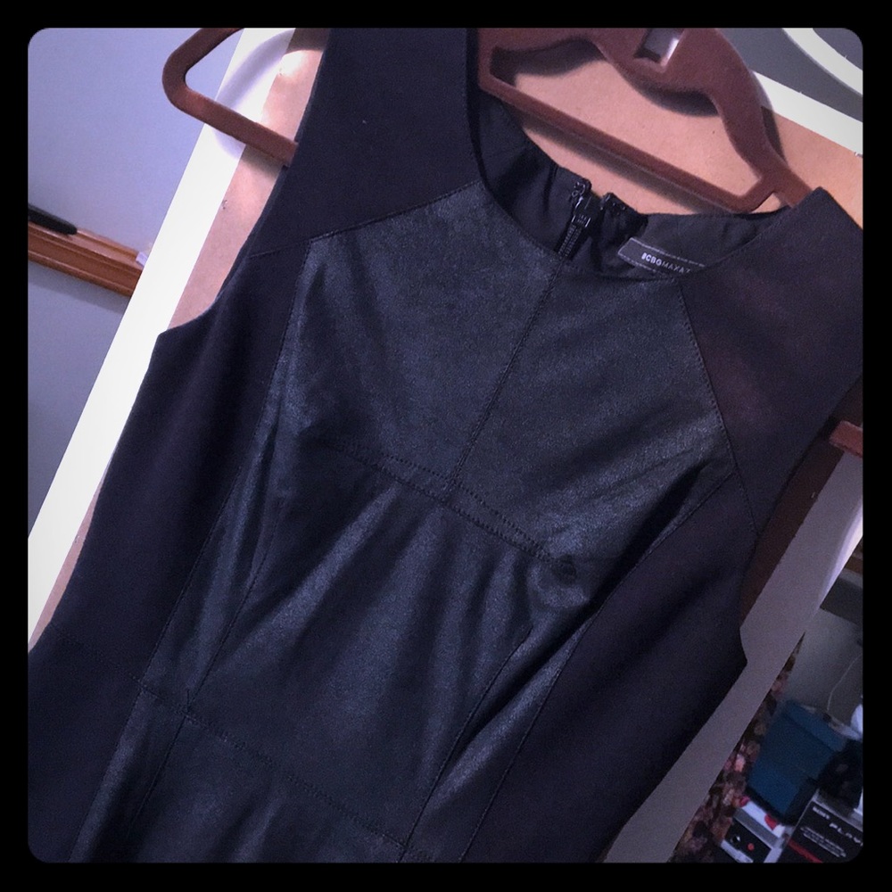 BCBGMaxAzria black mini dress